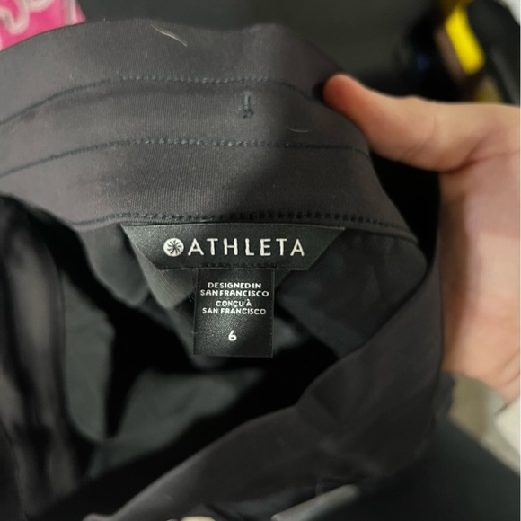 NWT Athleta Headlands Hybrid Trek Jogger Black Mid Rise Size Large - Picture 9 of 9